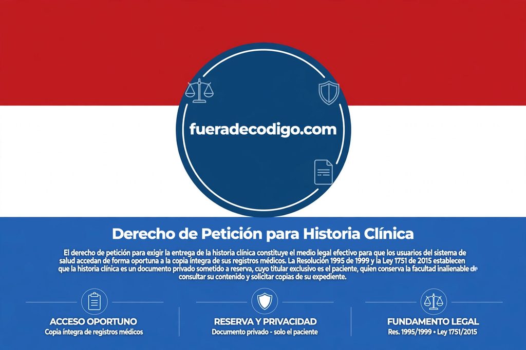 Entrega de la Historia Clínica